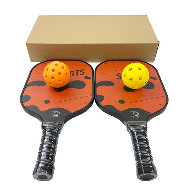 Premium Graphite Pickleball Racket  PP Honeycomb Core Carbon Fiber Pickleball Paddle