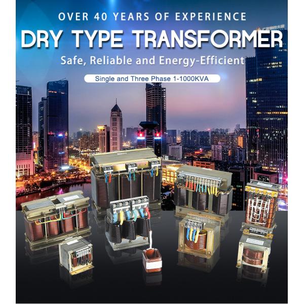Single And Three Phase Low Voltage Dry Type Transformer 1-1000kva Copper Alumnium