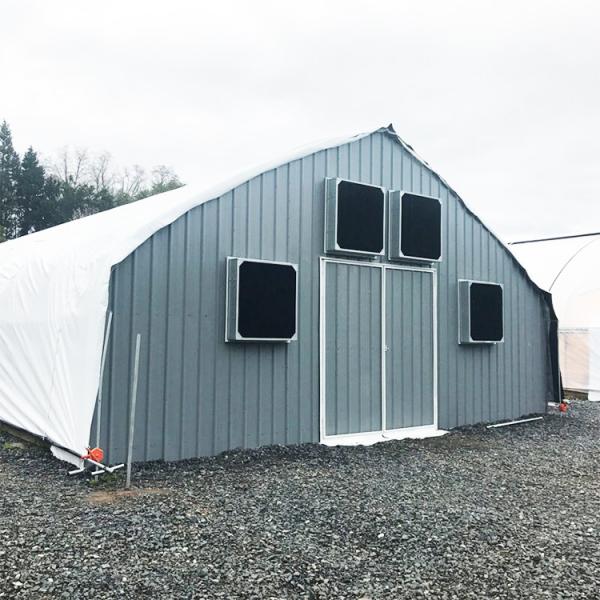 Galvanized Steel Frame Blackout Herb Greenhouse Length 120ft 131ft 144ft