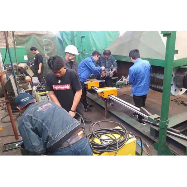 1200mm Sugar Cane Mill Roller Overlay Hardfacing Machine