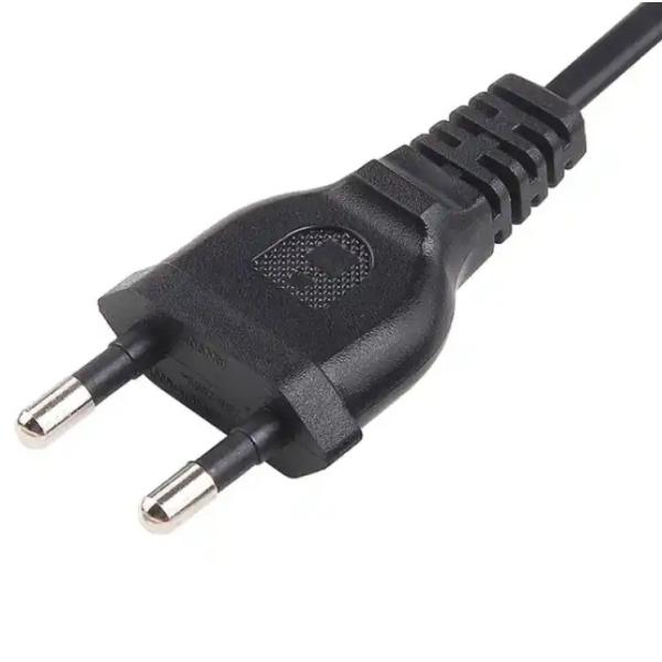 2 Pin Korea Power Cord AC Extension Plug KC Approval 2.5A 250V