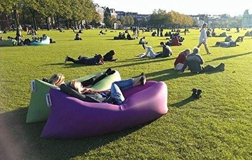 Fast Lanzac Hangout Air Lounger/ Inflatablebanana sleeping bag/inflatable sofa