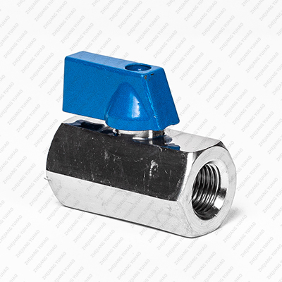 Stainless Steel Mini Ball Valve Double Female Thread BSPP NPT