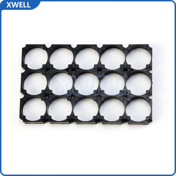 Premium 18650 Lithium Battery One-Piece Holder, Non-Disassemblable, 19mm Cell Center Spacing