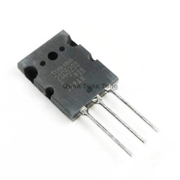 2sc5200 Transistor 2sa1943 2sc5200 Original Transistor 2sc5200 2sa1943 Transistor Mosfet Amplifier IC NPN PNP TO-3P