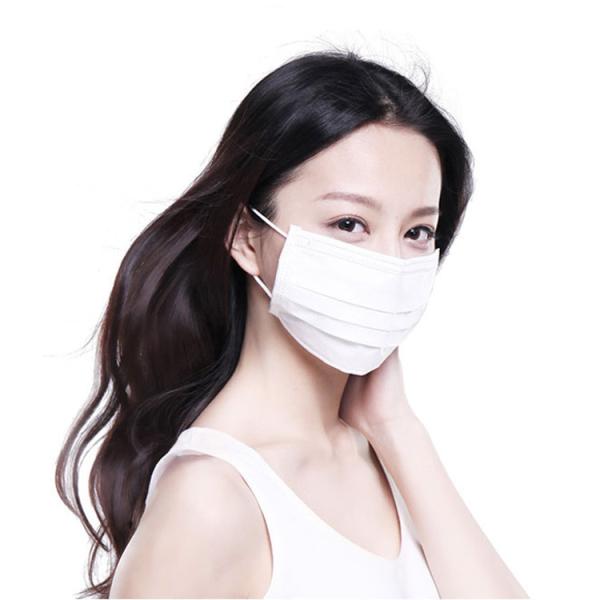 Comfortable 3 Ply Face Mask , Disposable Nose Mask Lightweight Dust Proof
