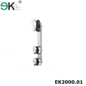 China Stainless steel decorative interior sliding door hardware sliding door roller accessories-EK2000.01 on sale