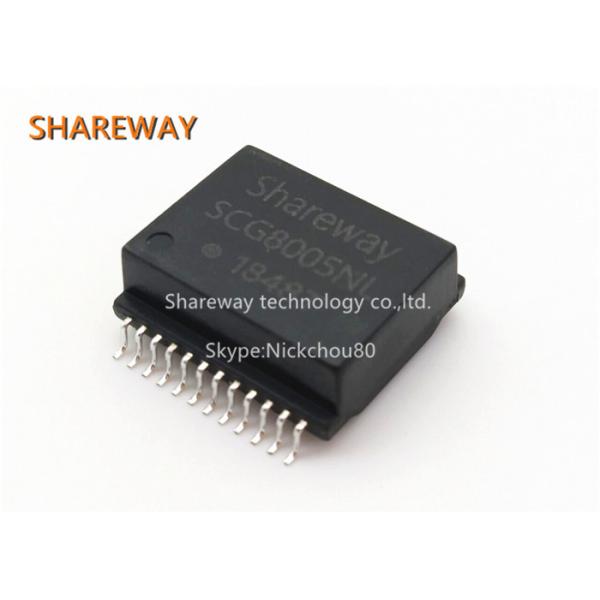 Low Common Mode Ethernet Isolation Module Magntics 10G1SB01 10G BASE -T 4 Core