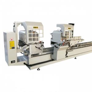  Double-head mitre saw machine double mitre saws double miter saws for door window pvc Manufactures