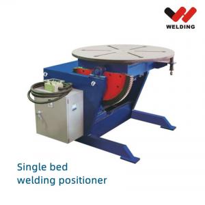  HB SERIES SINGLE BED WELDING POSITIONER MACHINE WORKPIECES POSITION FOR WELDING BLUE AND RED Manufactures