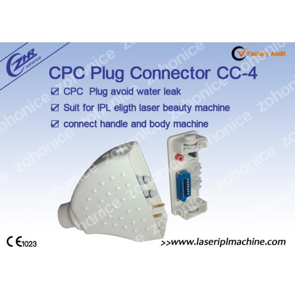 Plug And Play CPC Connector For IPL Machine Avoid Water Leak CC 4