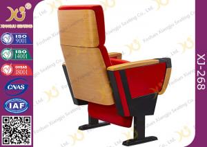  Foldable Auditorium Theater Seating With Big Food Table In Armrest Manufactures