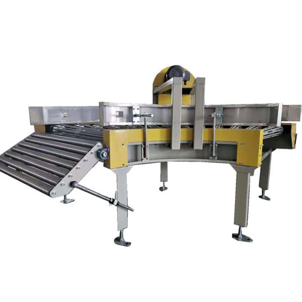 Motorized Curve Roller Conveyor with 0.75 - 1.5 KW Power in Stainless Steel or Carbon Steel and IP54-IP56 Protection Grade