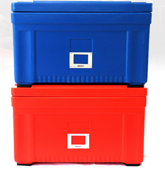 PE PU Insulated Food Transport Containers 60L Anti Cracking