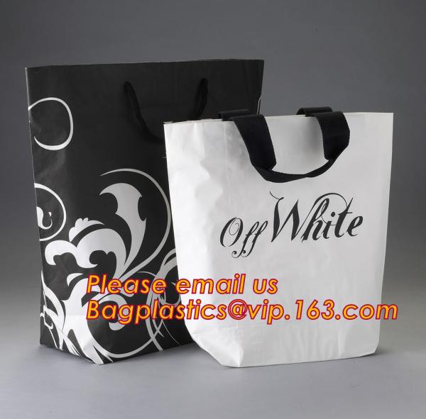 Custom Luxury Natural Texture Bags Foldable White Color Wedding Invitation Bags,Merchandise Luxury Gift Carrier Kraft Wi