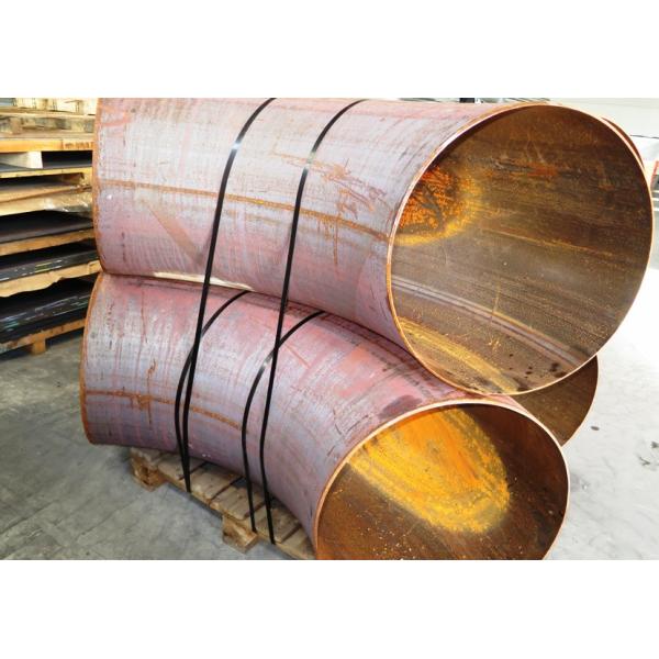 Right Angle Butt Weld Elbow , Mild Steel Weldable Elbows Forged Chemical Resistant