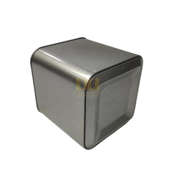 DADI  Metal Tea Tin Box Customization Square Empty Tea Tin Boxes Support OEM Printing