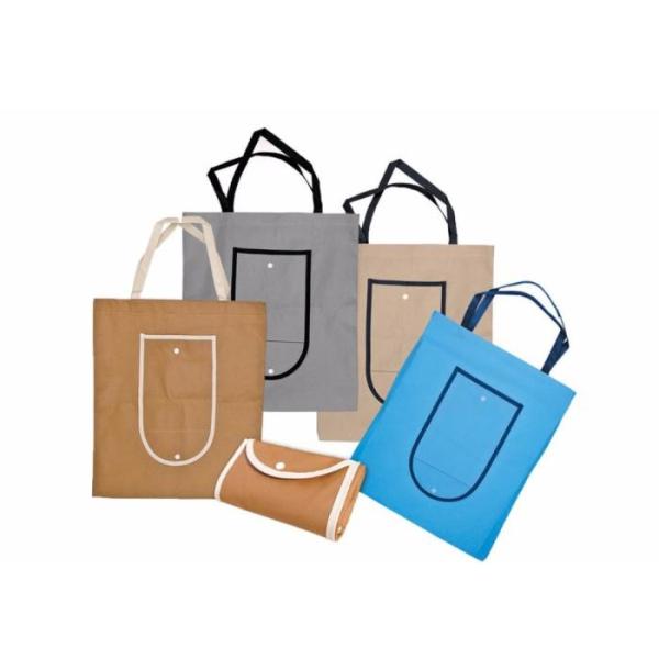 Gift Beach PP Non Woven Bags Carry Convenient With Pockets , BSCI Certification