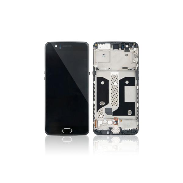 Small TFT Oneplus 5 Lcd Screen Touch Screen Digitizer Assembly With Front Housing