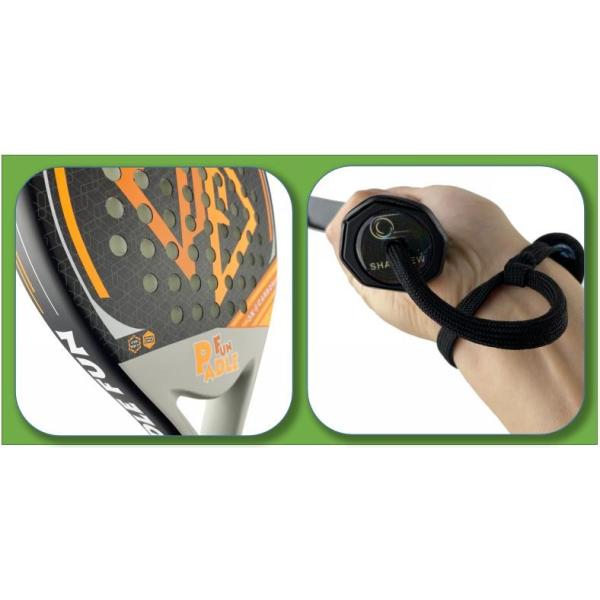 Racchetta Beach Tennis Paddles Eva 13 PU Carbon Padel Racket