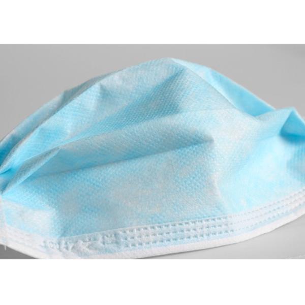 Non Toxic Disposable Medical Mask , 3 Ply Disposable Face Mask CE Certificated