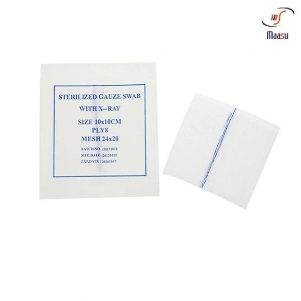 Disposable Cotton Non Woven Medical Gauze Pads Super Absorbent