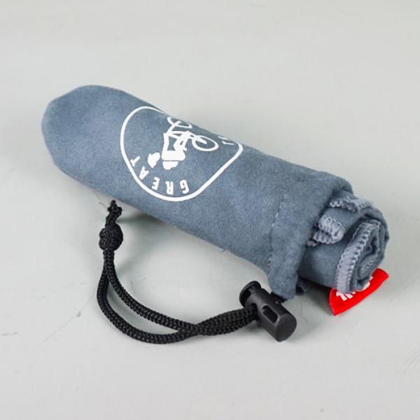 Cooling Microfiber Camping Towel , Microfiber Bath Towels For Camping