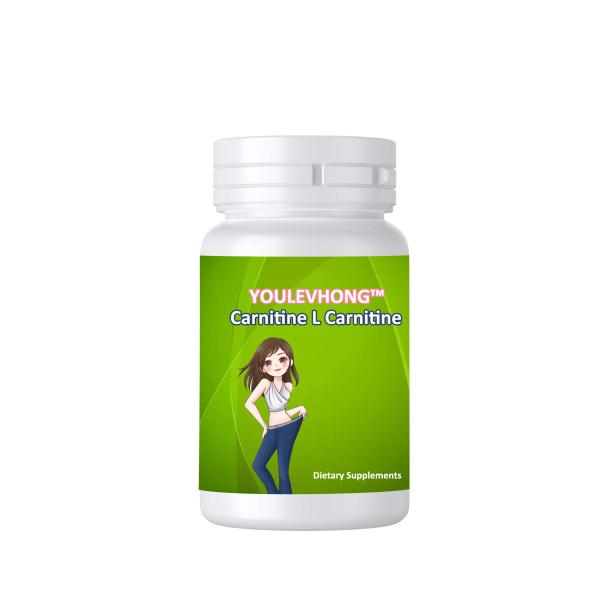 Carnitine L Carnitine Diet Supplements 60 Capsules Vegetarian Alternative To Support Fat Metabolism