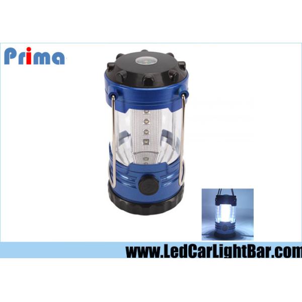 12 LED Bivouac Led Camping Lantern With Compass Plastic 3 X AA Batteries