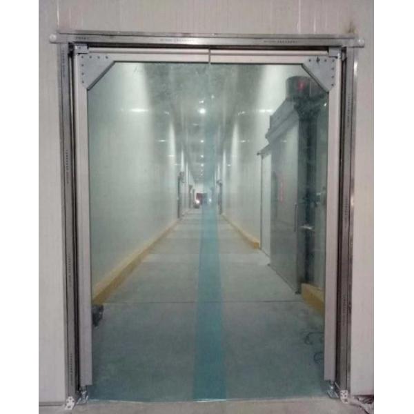 Flexible Soft PVC Swing Door Finished Kitchen Traffic Door Anti Collision