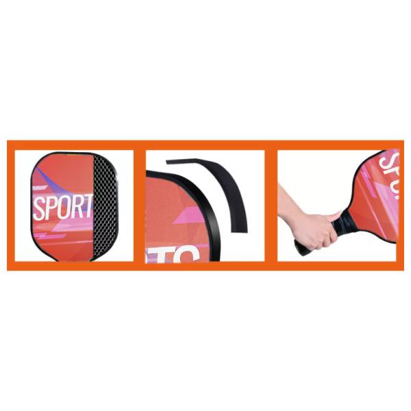 Carbon Pickleball Racket Honeycomb Core UV Printing Paddle Pickleball