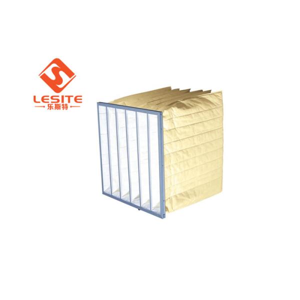 Disposable V Bank EN779 Synthetic Fiber Filter Medium Efficiency