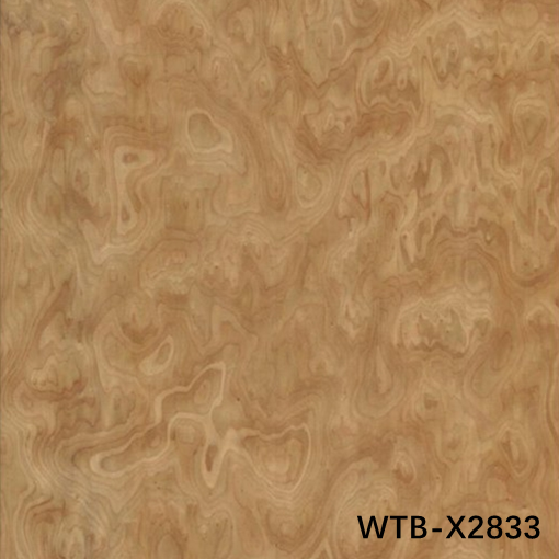 Reconstituted Black Walnut Burl Wood Veneer WTB-X2043 0.15-0.55mm For Indoor Decorative Board