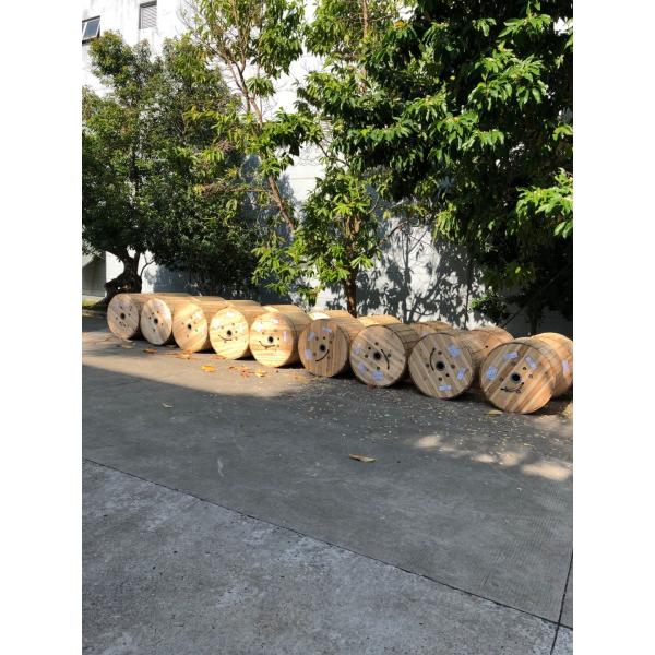 All Dielectric Self Supporting Aerial Fiber Cable Double Jacket FRP