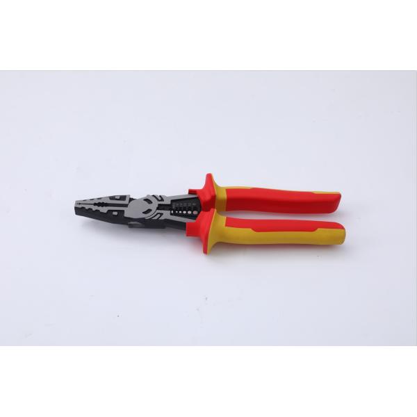 9inch Powerful Insolated Tools Precise Multifunction Cable Stripping Pliers 62 HRC 1000V