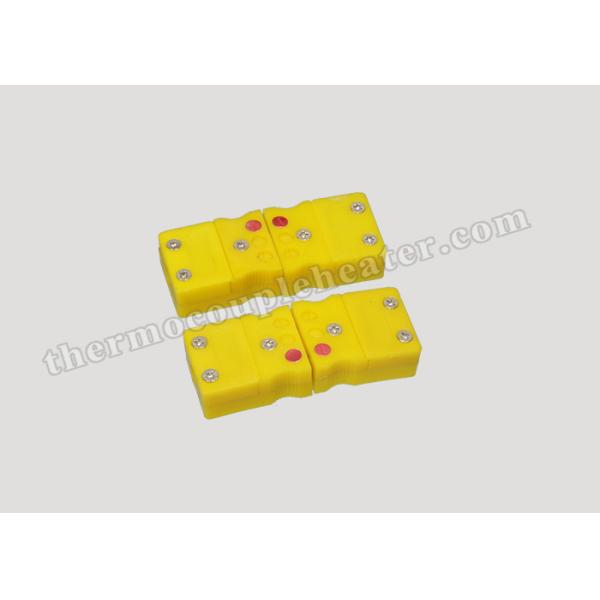 Industrial Nickel - Plated Iron Mini Type K Thermocouple Plug Type J