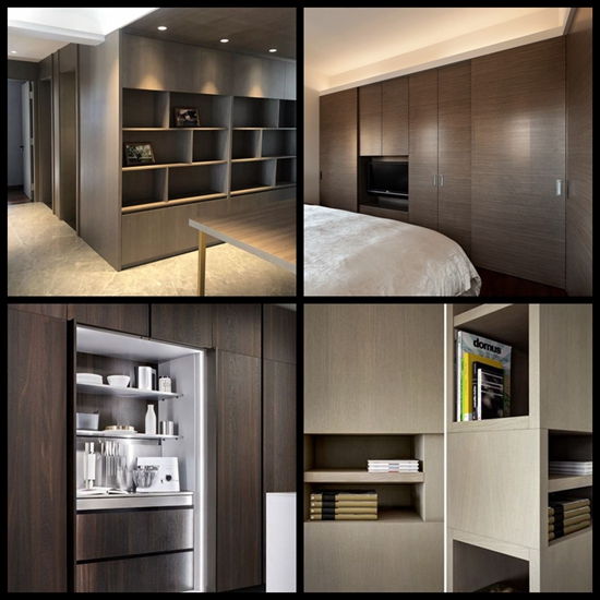 Fancy Plywood OAK Veneer Board Customized For Wardrobes Usage