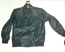 Men's pu jacket stock (men's jacket,men's coat)