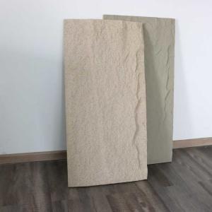  Lightweight PU Polyurethane Stone Panel Wall Artificial Faux 1200 * 600mm Manufactures