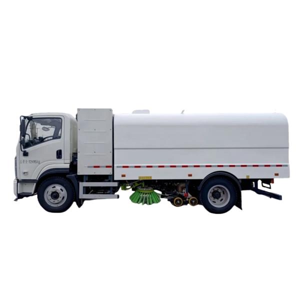 Professional Cleaning Services International Pure Electric Road Sweeper Washer