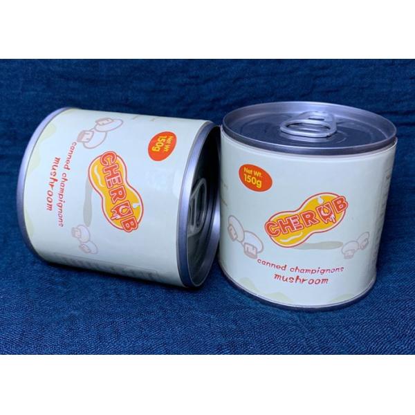 HACCP White Button Natural Fresh Taste  Canned Mushroom
