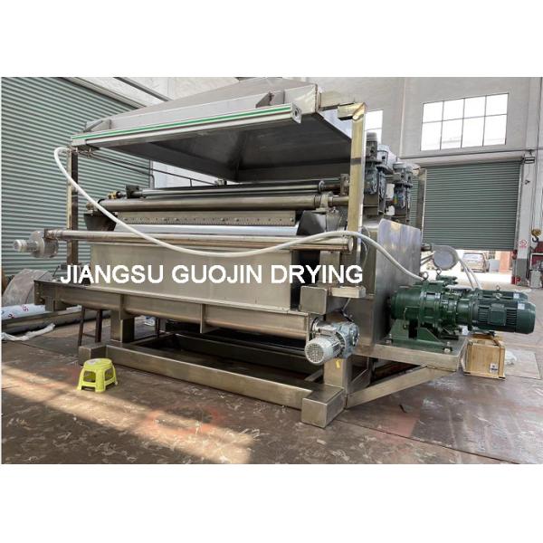 Professional Industrial Scraper Double Drum Dryer For Active Dry Yeast