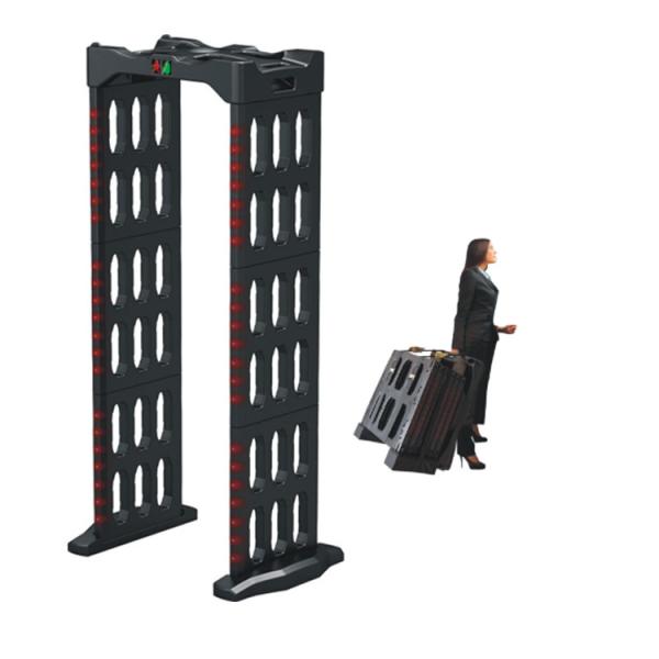 Portable Walk Through Body Metal Detectors Archway Door Frame Machine AC110V~240V
