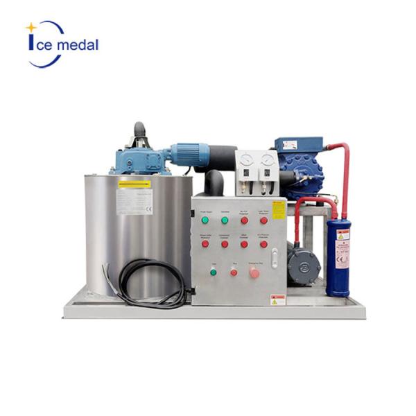 Energy Saving Fresh Keeping Flake Ice Making Machine 10 Kw