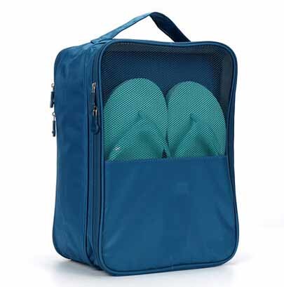 Lightweight Tote Shoes Travel Bag Organizer Customized Printed Convenient
