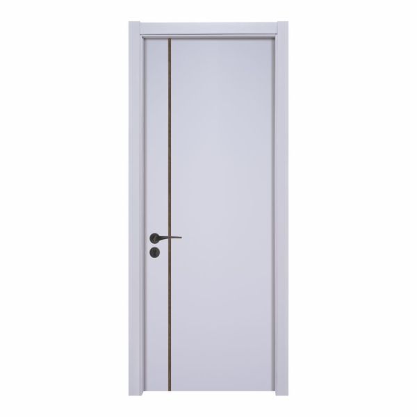 45mm Thick Modern Fireproof Wood Doors 2 Hour Fire Rated Wood Door