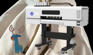  High Precision DTF Transfer Printer With EPSON-I3200 A1 Print Head And External Power Adapter Manufactures