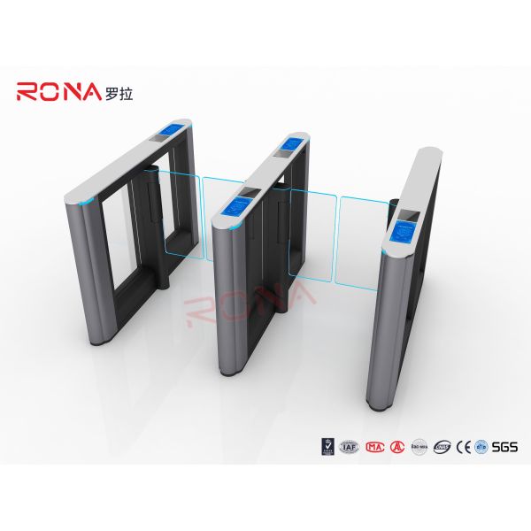 CE Approved Luxury Speed Gate Turnstile Access Control System With Ticket System
