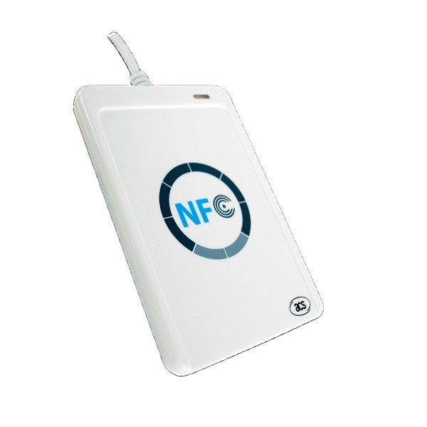 LCD Equipped NFC RFID Badge Reader 5-10cm Read Range ACR122U-A9
