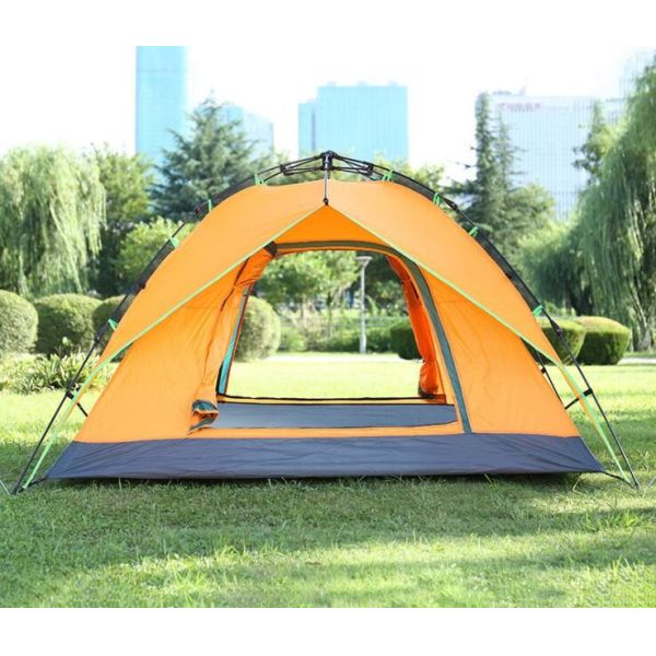 3-4 person Camping Tent 3-Season Lightweight Backpacking Traveling Tent with Carry Bag Popular in USA &Europe(HT6067)